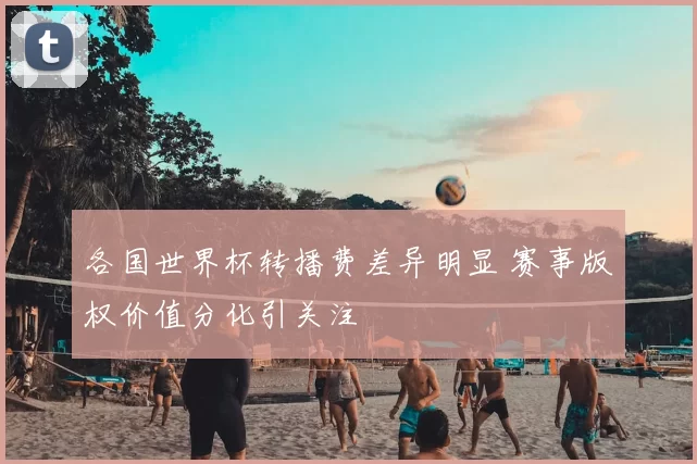 各国世界杯转播费差异明显 赛事版权价值分化引关注